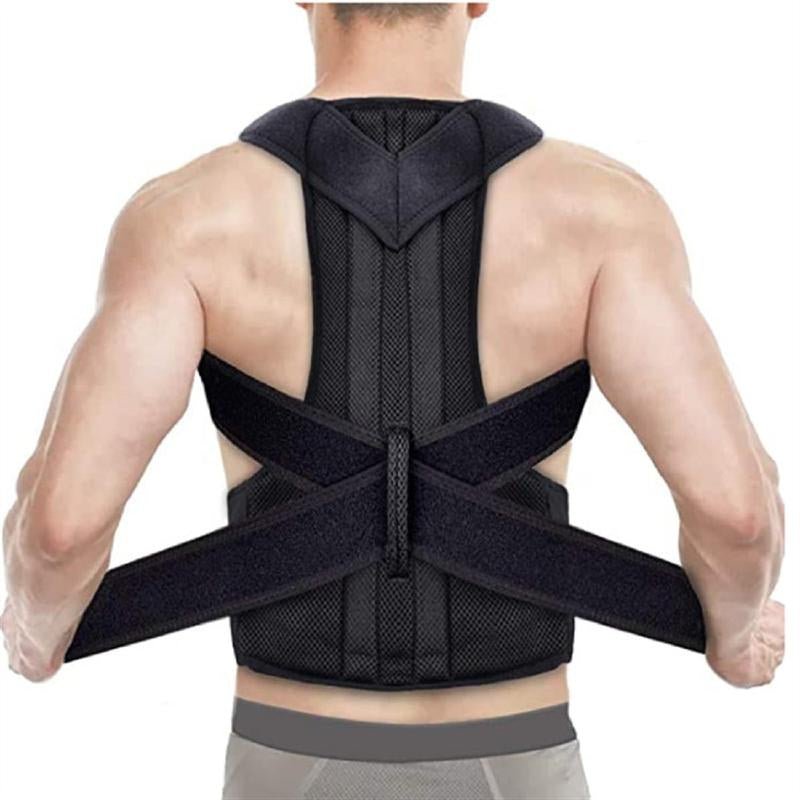 Posture Corrector Brace – Adjustable Back Support for Men & Women - Vymanel
