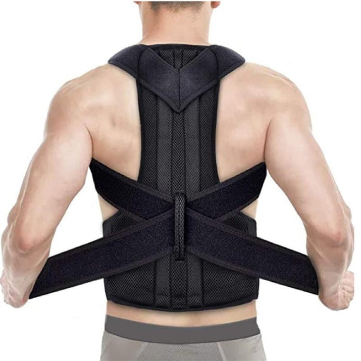 Posture Corrector Brace – Adjustable Back Support for Men & Women - Vymanel