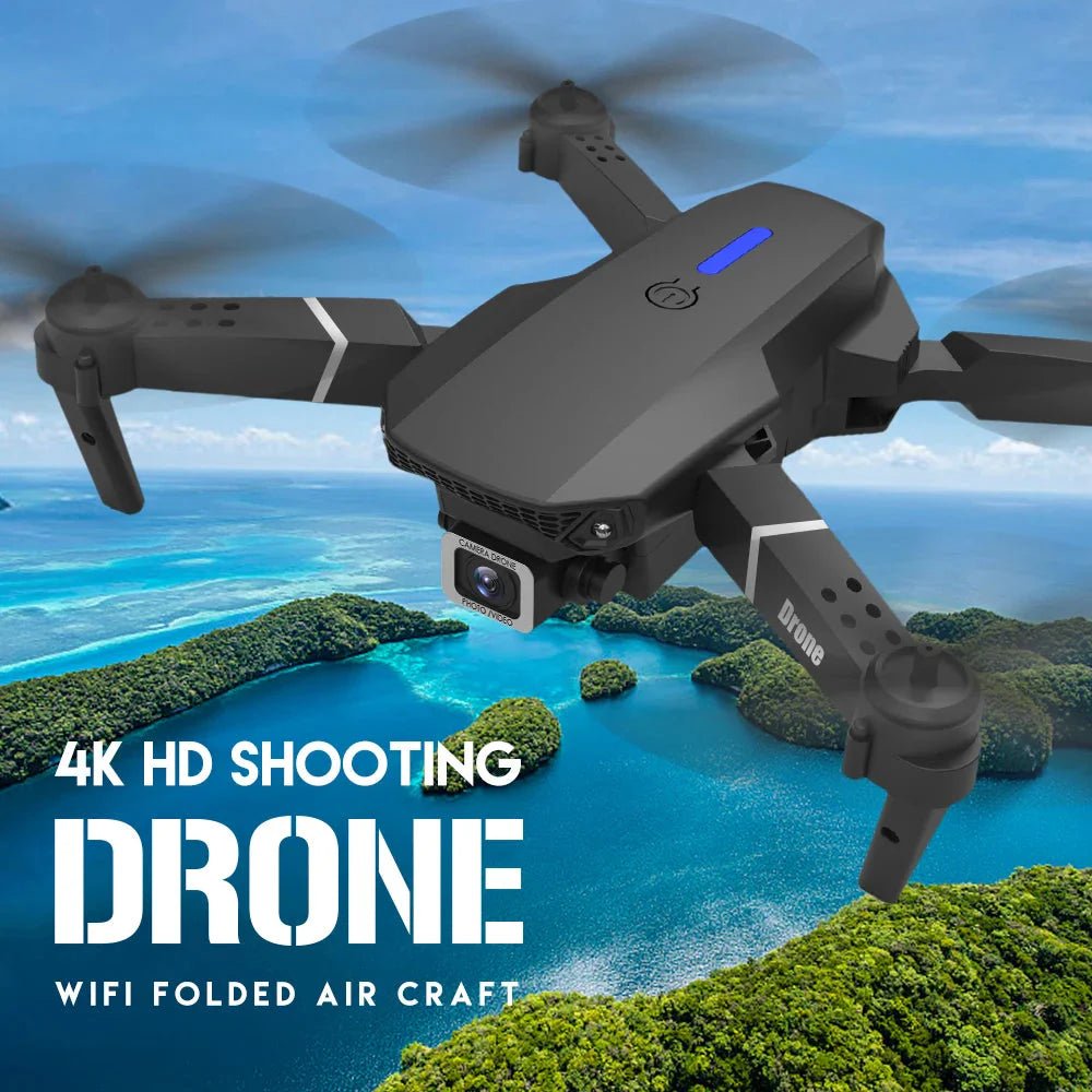 Pro Foldable Quadcopter Drone - WIFI HD 4K Camera - Vymanel