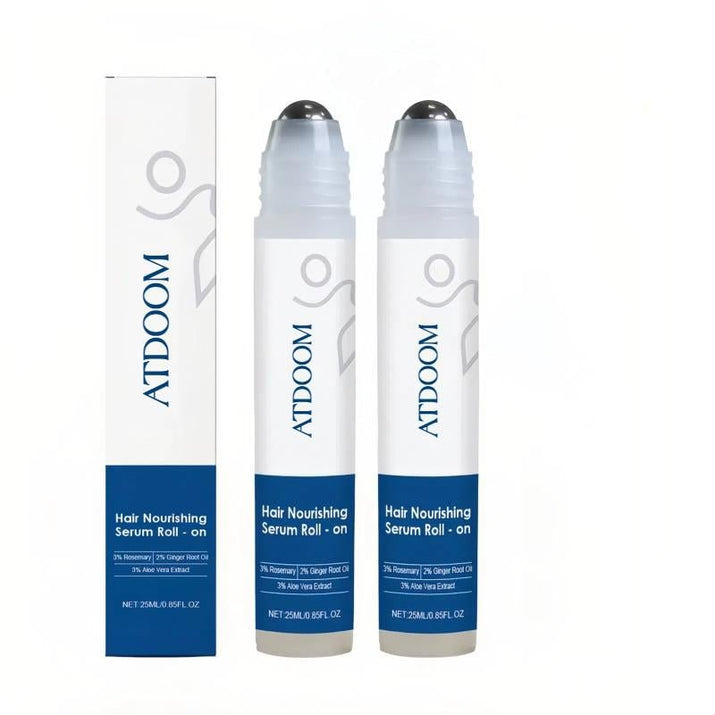 Advanced Hair Growth Roll - On Serum | 3% Rosemary | 2% Aminexil | 3% Redensyl | 2% Anagain | Precision Scalp Applicator | Paraben & Sulphate Free | Dht - Blocking Scalp Serum Boosts Oxygen Flow | Women & Men - vymanel