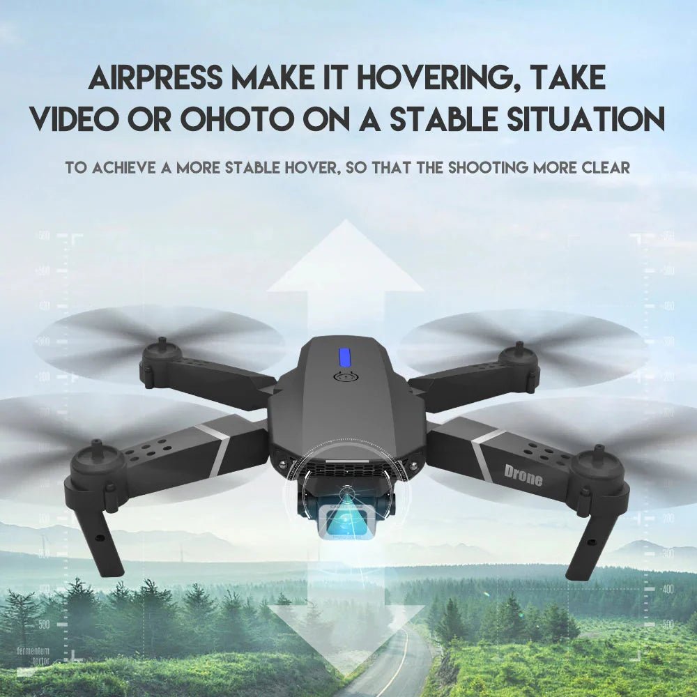 Pro Foldable Quadcopter Drone - WIFI HD 4K Camera - Vymanel