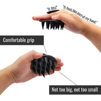1Pcs Hair Brush Scalp Massager for Hair Growth Mold - Free Silicone Scalp Massager Shampoo Brush Scalp Scrubber Exfoliator Tools - My Store