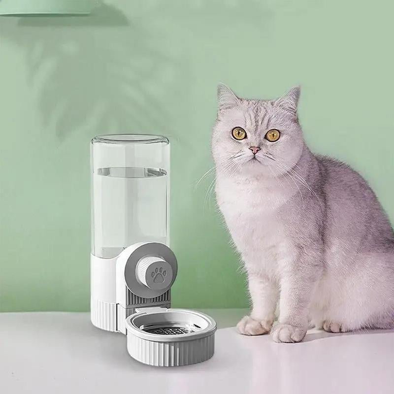 Hangable Pet Feeding Bowl Automatic Pet Feeder - Hanging Feeder Food Water Dispenser - Vymanel