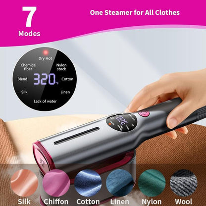 Garment Steamer for Clothes - Portable Travel Clothing Steamer Iron - Vymanel