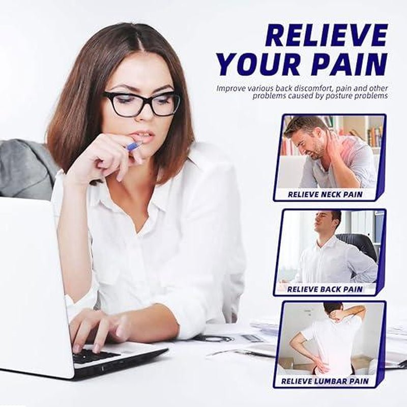 Posture Corrector Brace – Adjustable Back Support for Men & Women - Vymanel