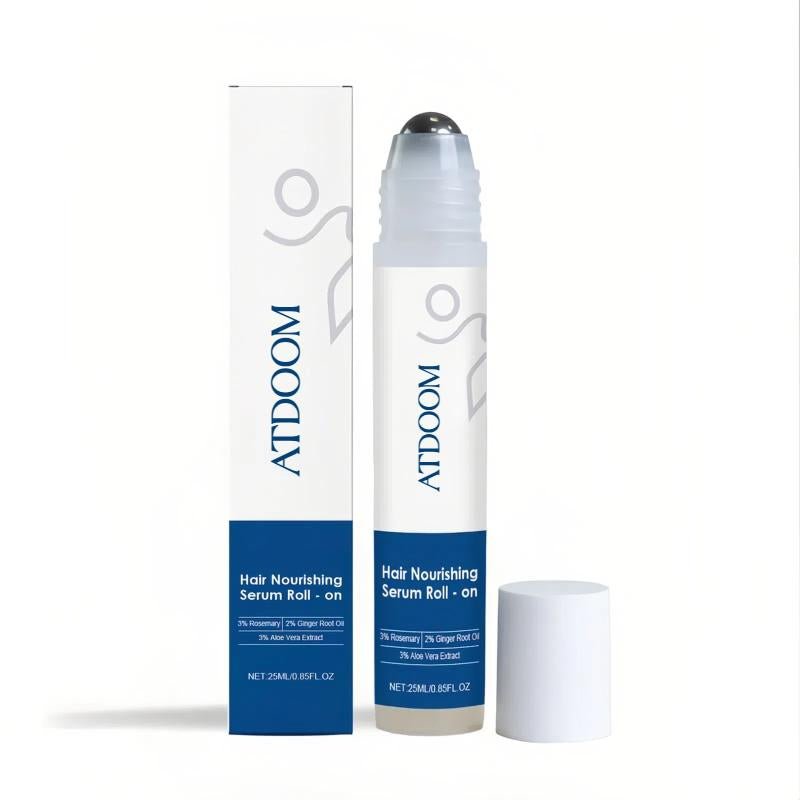 Advanced Hair Growth Roll - On Serum | 3% Rosemary | 2% Aminexil | 3% Redensyl | 2% Anagain | Precision Scalp Applicator | Paraben & Sulphate Free | Dht - Blocking Scalp Serum Boosts Oxygen Flow | Women & Men - vymanel