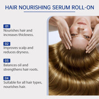Advanced Hair Growth Roll - On Serum | 3% Rosemary | 2% Aminexil | 3% Redensyl | 2% Anagain | Precision Scalp Applicator | Paraben & Sulphate Free | Dht - Blocking Scalp Serum Boosts Oxygen Flow | Women & Men - vymanel